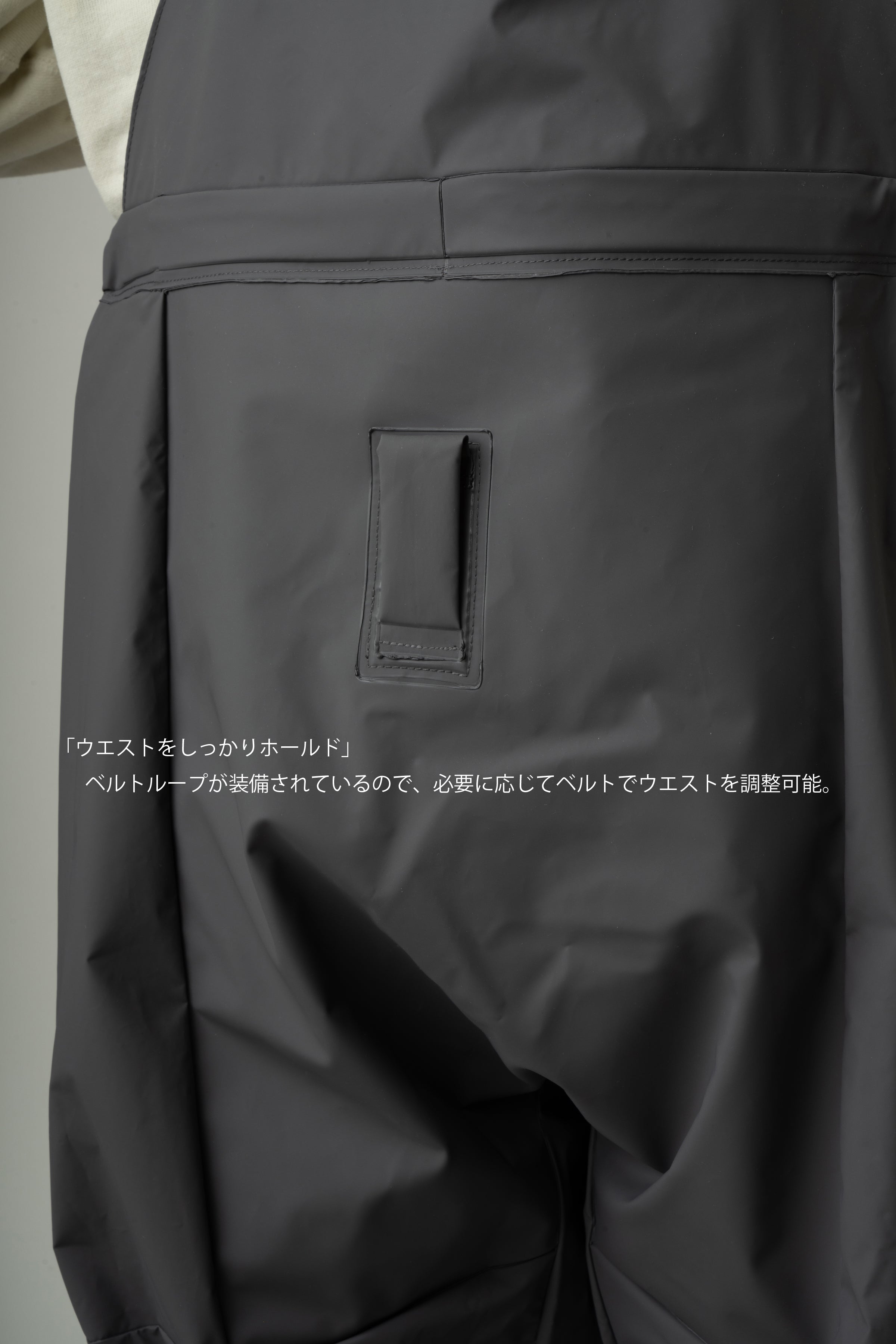 [D25S-PRS01] PVCレインサロペット