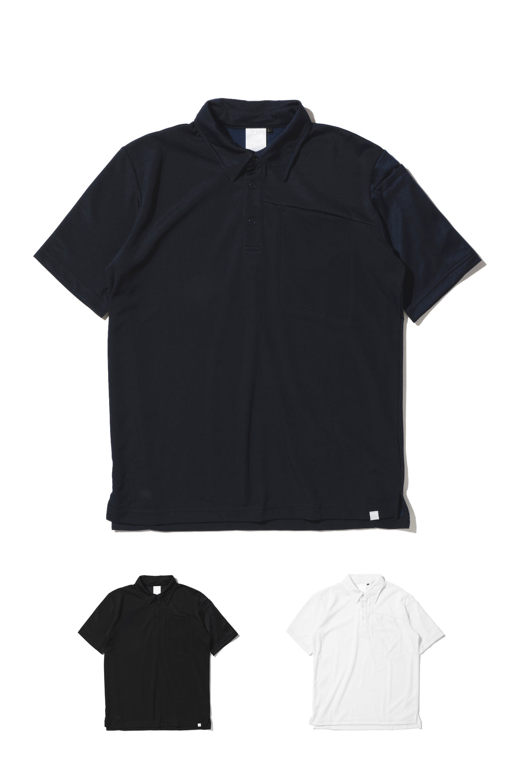 [23Y-RA003] GY UPCYCLE POLO SHIRT