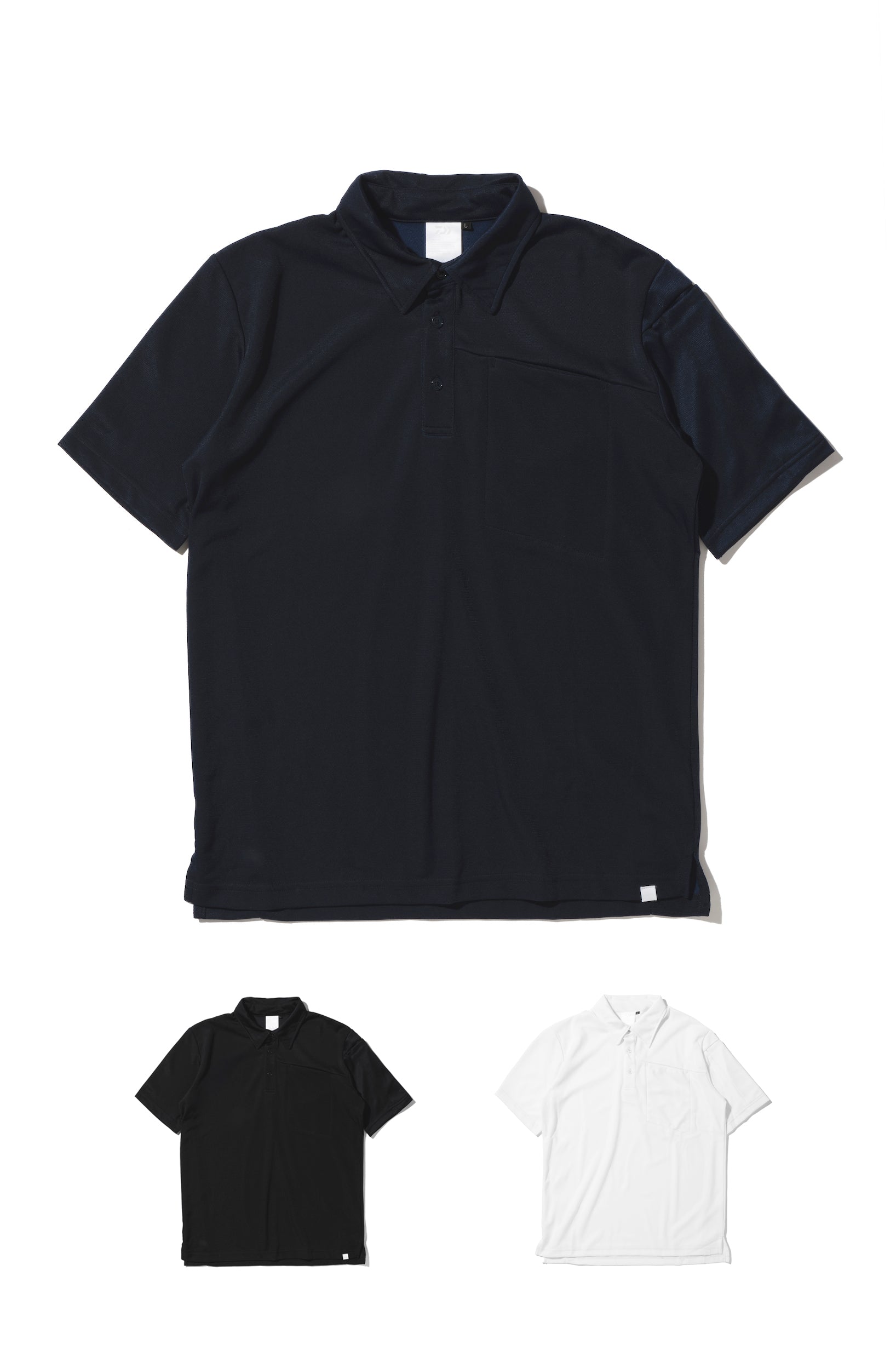 [23Y-RA003] GY UPCYCLE POLO SHIRT