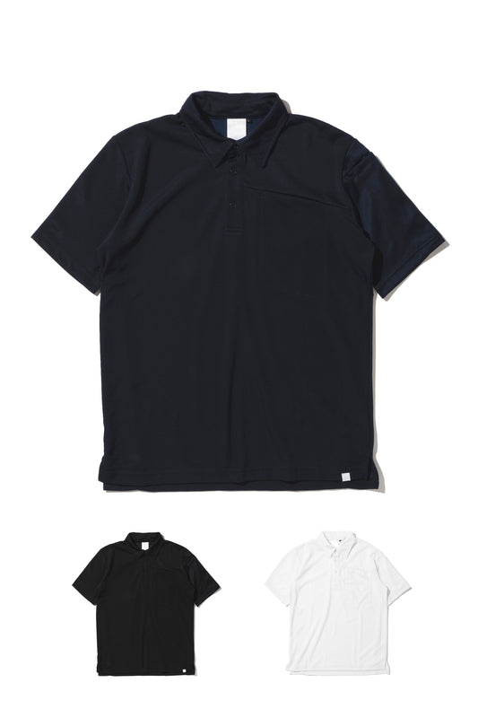 [23Y-RA003] GY UPCYCLE POLO SHIRT